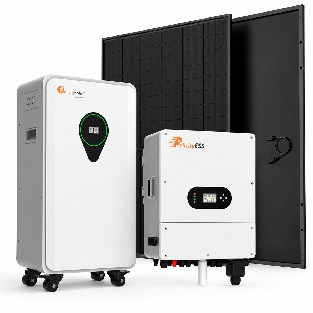kit pannelli 10 kW + inverter 10 kW + 23.6 kWh di accumulo