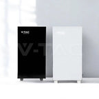 🔋⚡ Batteria al Litio 10.24 kWh – Design Nero/Bianco | IP20 | 6000 Cicli