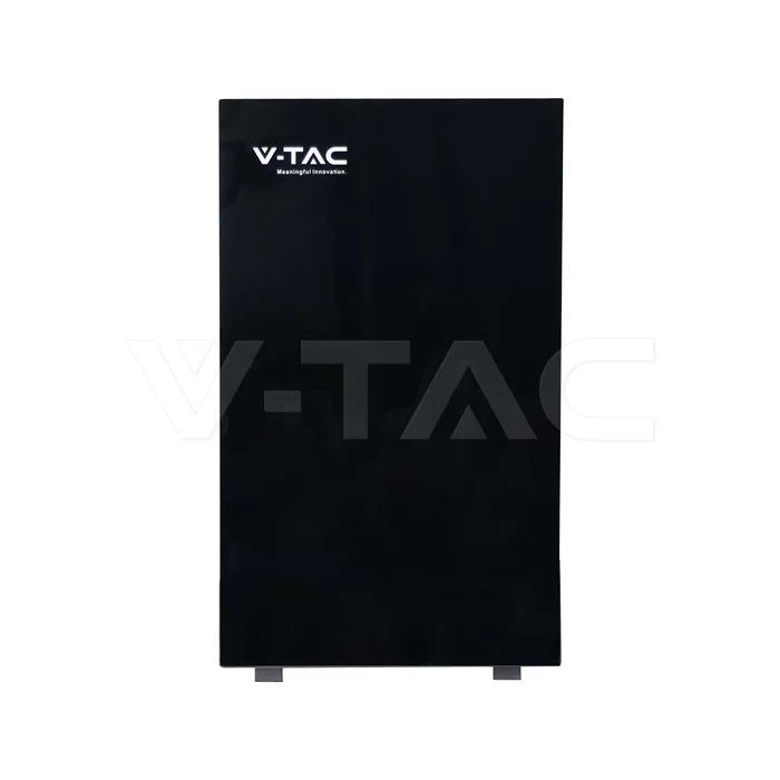 🔋⚡ Batteria al Litio 10.24 kWh – Design Nero/Bianco | IP20 | 6000 Cicli