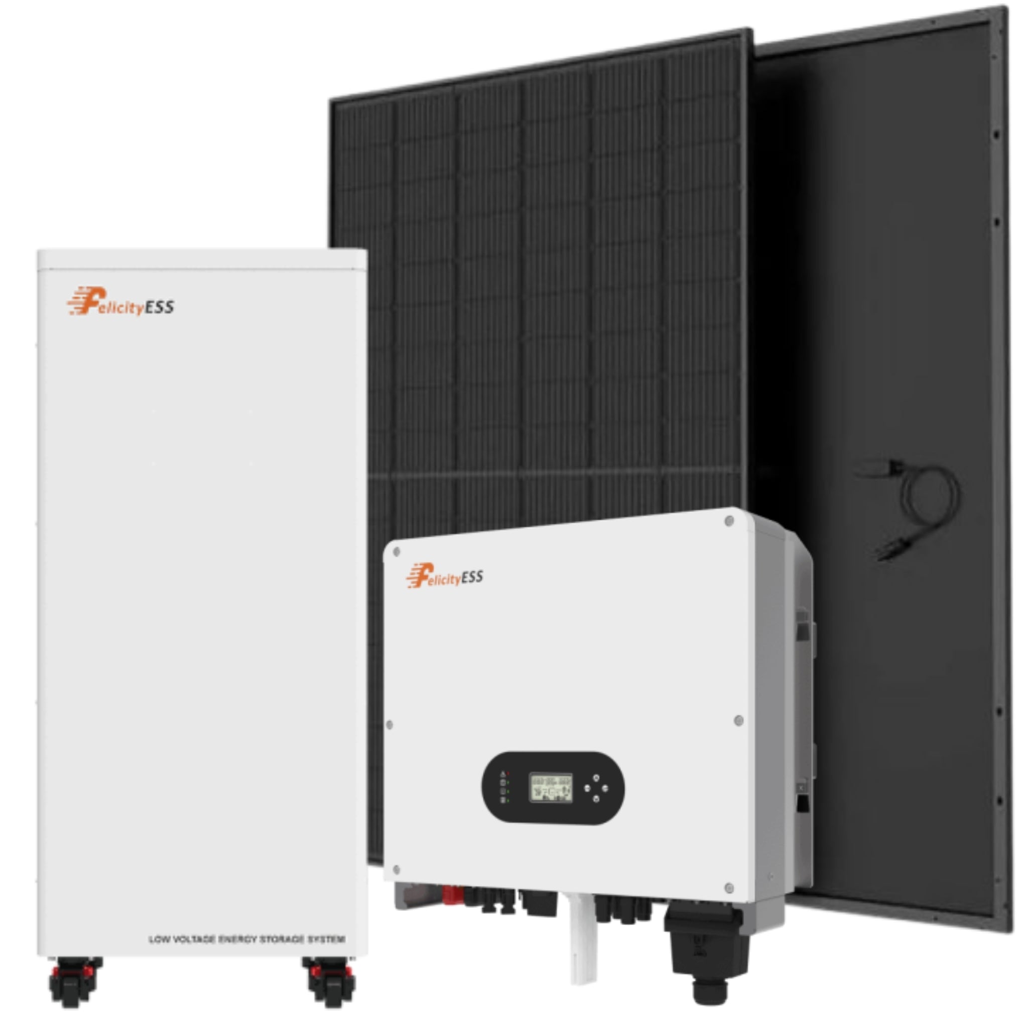 Kit 6 kw di pannelli + inverter da 6 kw + 15 kw di accumulo