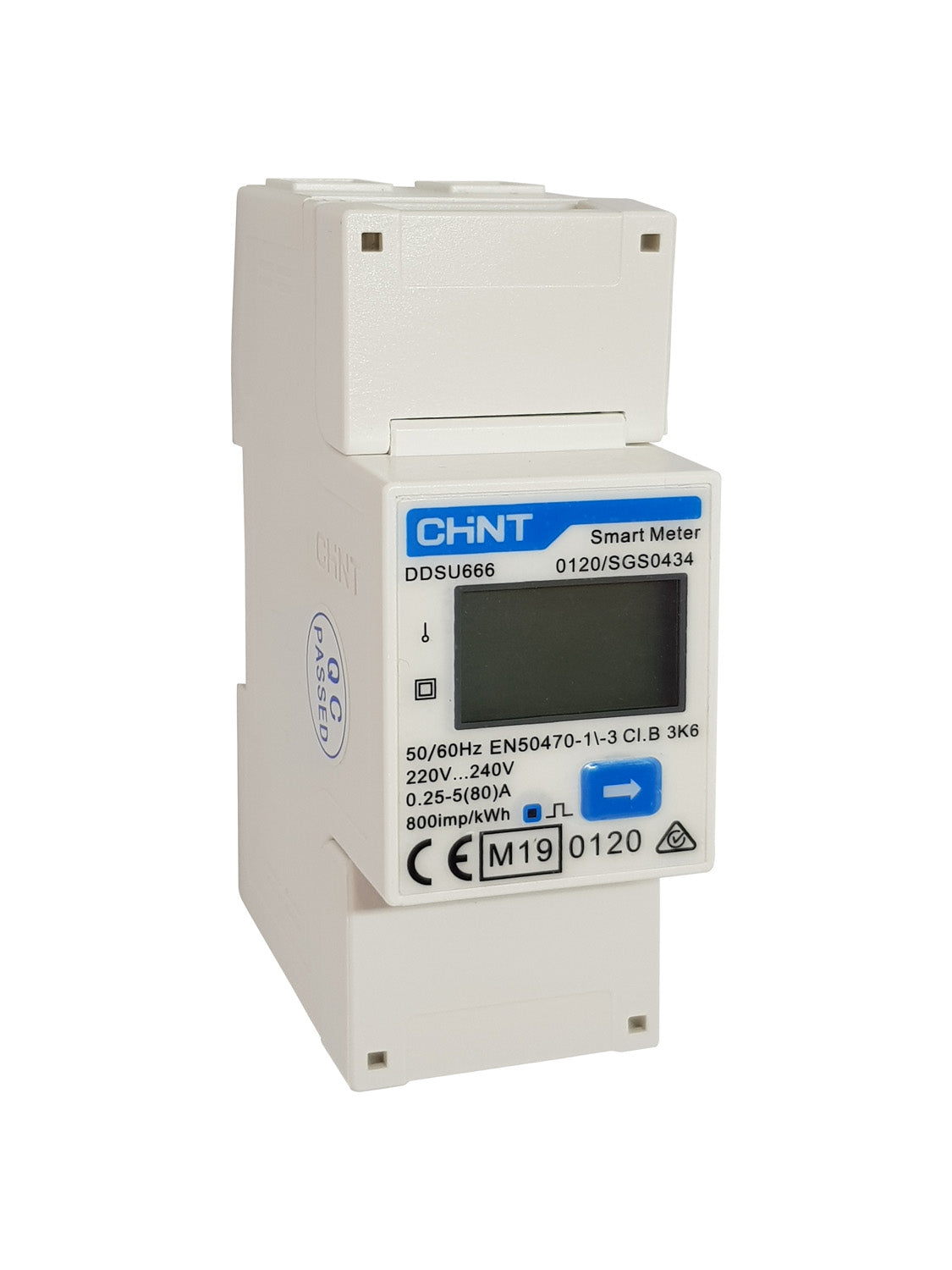 ⚡📊 DDSU666/5-230NXT – Contatore di Energia Monofase MID | Modbus RS485 | 80A