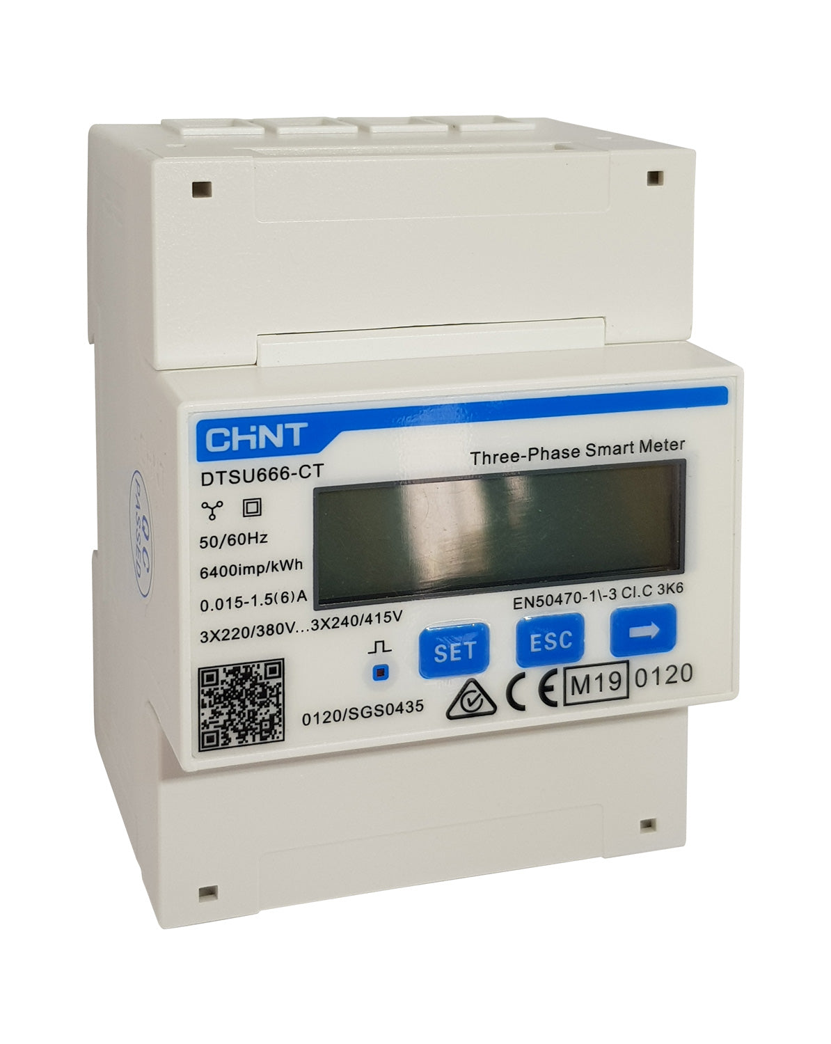 ⚡📊 DDSU666/5-230NXT – Contatore di Energia Monofase MID | Modbus RS485 | 80A