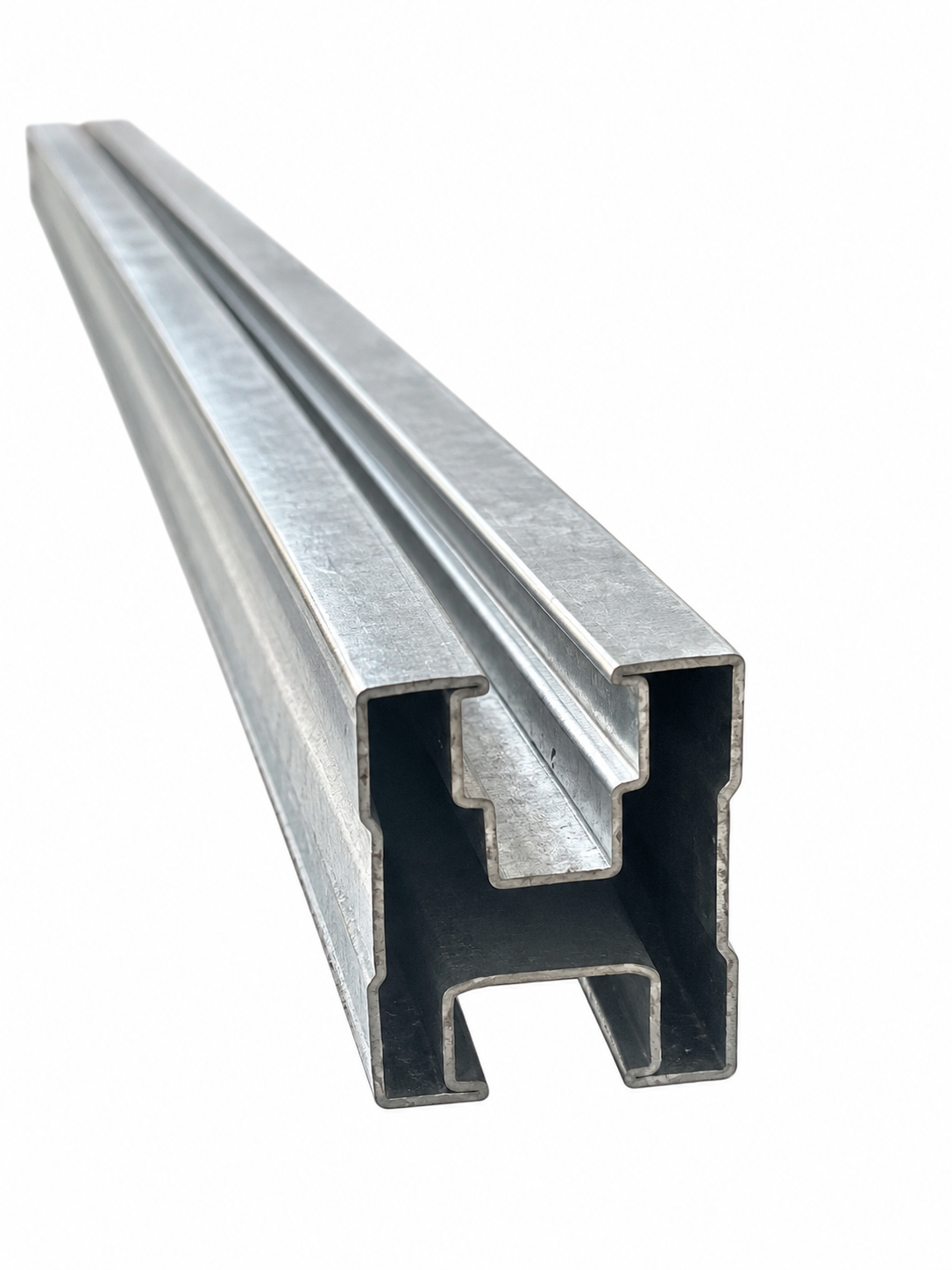 Binario H in acciaio per tegola da 3,6m