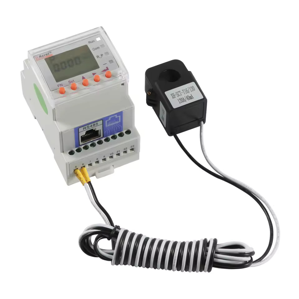 ⚡📊 ACR10R-D16TE – Misuratore di Potenza Monofase con CT Per Inverter Deye,Felicity,Solis