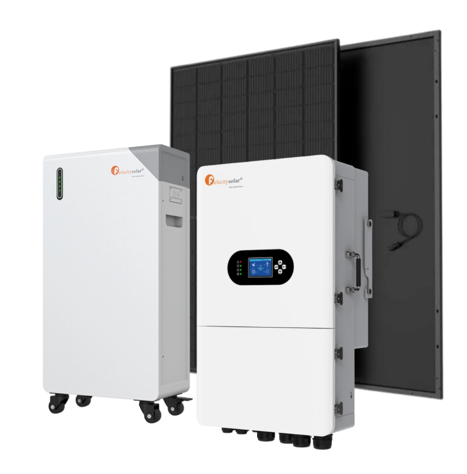 Kit 15 kw di pannelli + inverter da 15 kw + 16 kw di accumulo