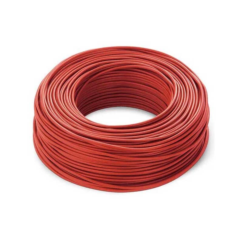 Cavo fotovoltaico sezione 1x6 mmq colore rosso / nero - matassa 100m