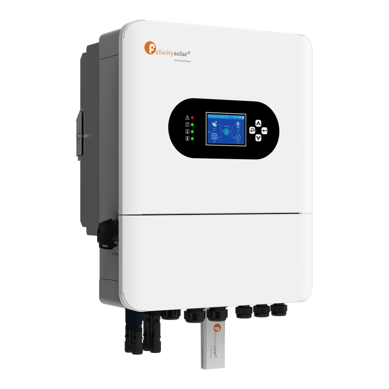 ⚡ Inverter Ibrido Monofase 6 kW – IVGM6KLP1G2 – Bassa Tensione | 2 MPPT