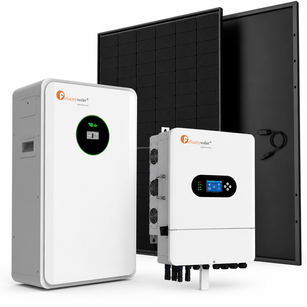 Kit 8 kW di pannelli + inverter da 8 kW + 11.8 kWh di accumulo